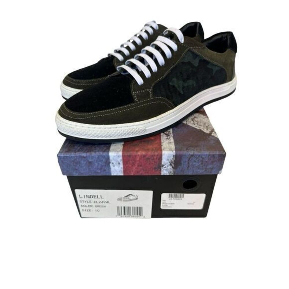 English Laundry Lindell Men Shoes ‎ Green Camo  EL249L  Men's Size 10.0US New